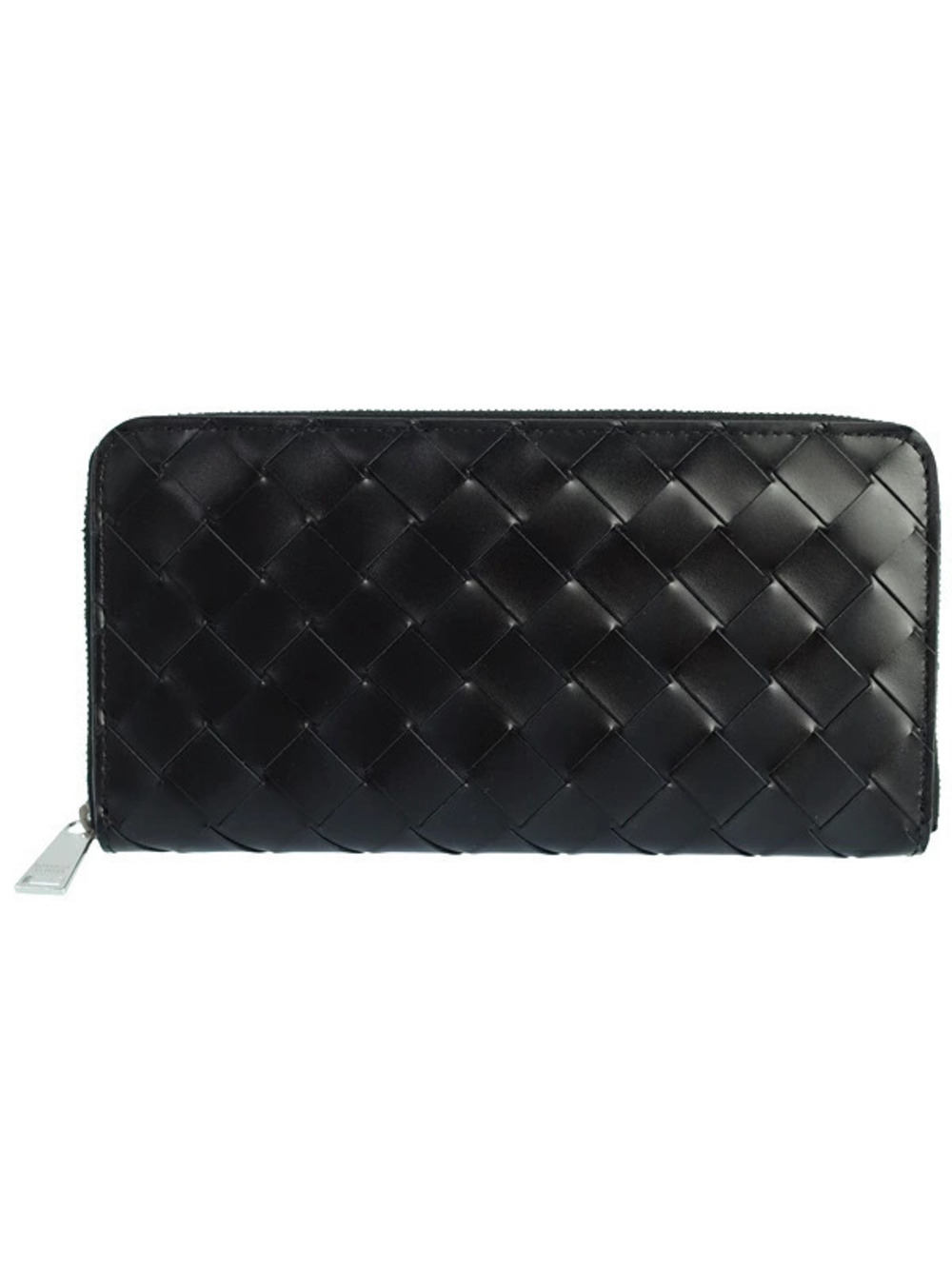 Bottega Veneta Intrecciato Zip Around Continental Wallet Round Zipper Long